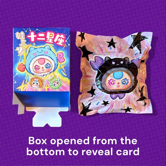Baby Three Twelve Constellations Plush Pendant Blind Box Cancer Confirmed - Picture 3 of 12